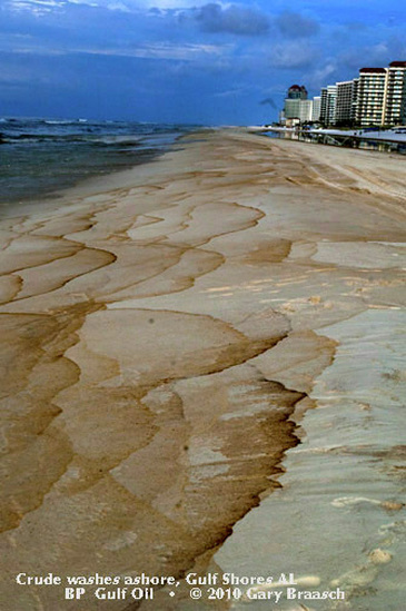 BP Oil on Gulf Shores, AL