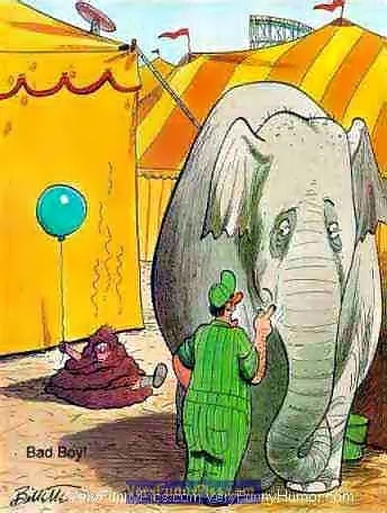 Bad elephant comic