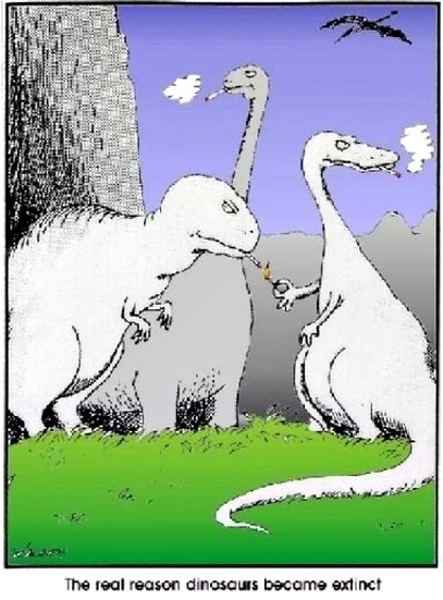 smoking dinosaurs comic