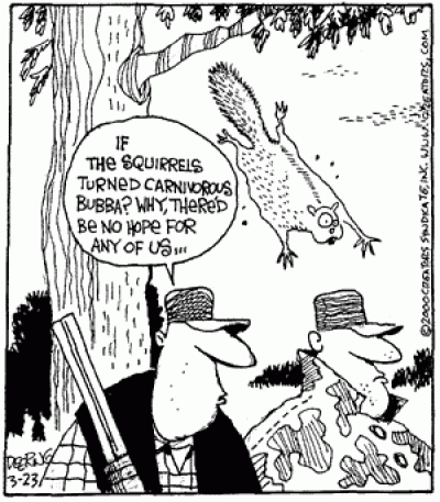 Hunting comic